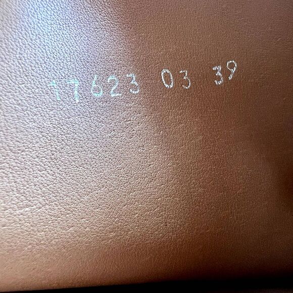 Toral Revolve Golden Tan Brown Heeled Boots Women EU 39 US 8.5 Slouchy Chic - Picture 13 of 16